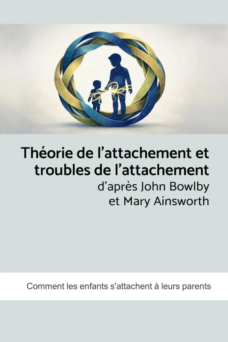 Couverture : Théorie de l'attachement et troubles de l'attachement selon John Bowlby et Mary Ainsworth