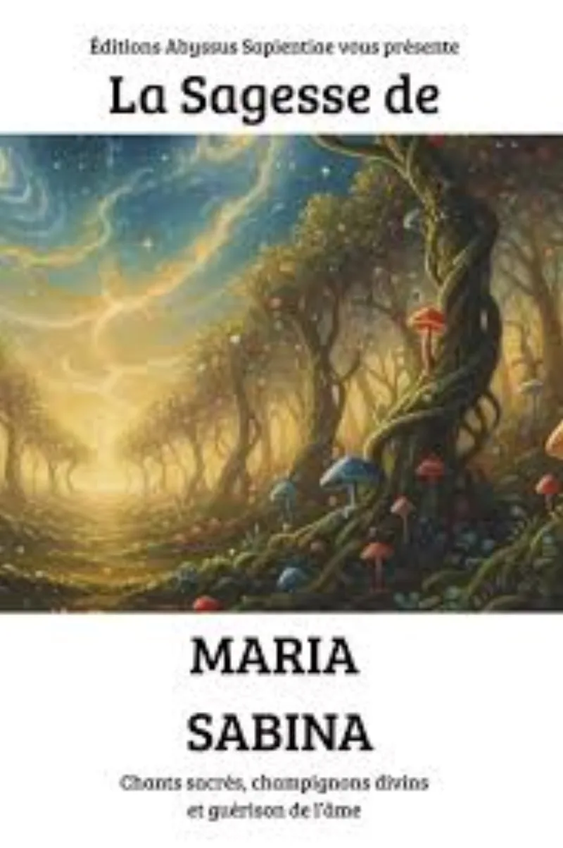 Couverture : La Sagesse de Maria Sabina : Chants sacrés, champignons divins et guérison de l'âme