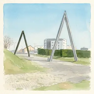 Quartier du cabinet de Franck Dagorn, Montpellier Sud, Rond-point du Grand M