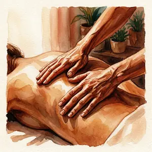 Massage deep à Montpellier, pression profonde et libération des tensions